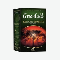 Чай Greenfield Kenyan Sunrise черный, листовой, 100 г