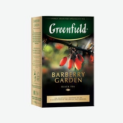 Чай Greenfield Barberry Garden черный, листовой, 100 г