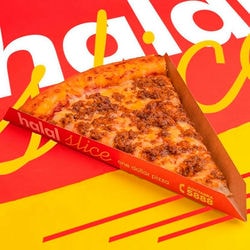 Halal Slice Пицца кусочек «Амбальный Болоньезе»