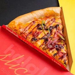 Halal Slice Пицца кусочек «Великан BBQ»