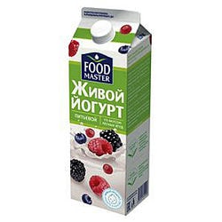 Йогурт Foodmaster лесные ягоды 2% 900 г. ТП.