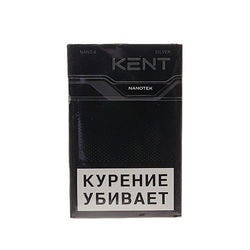 Сигареты KENT 4 Чёрный Nano Silver (тонкие)